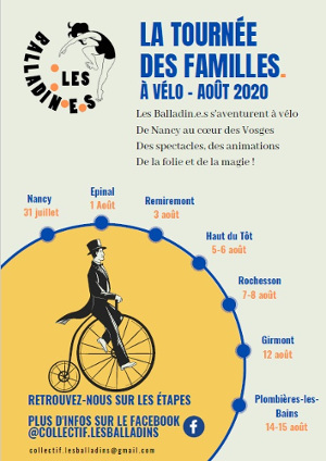 La tournée des familles. À vélo – août 2020