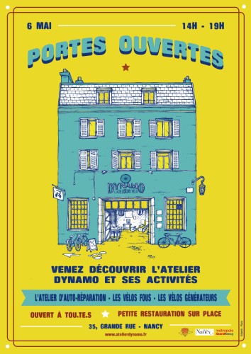 affiche portes ouvertes Dynamo