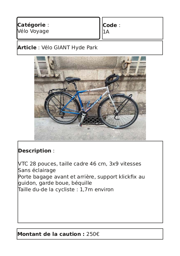 Catalogue Dynomade