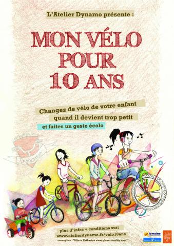 Tract Mon vélo pour 10 ans