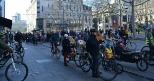 Une vélorution à Nancy